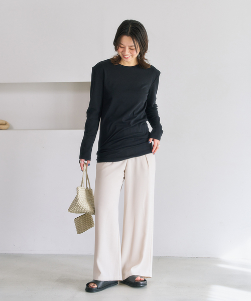LE TALON（ルタロン）の「レザーハイバンプクロッグ（サンダル・レディース・ブラック系その他/ベージュ・SMALL/MEDIUM/LARGE/X-LARGE）」の8枚目の写真