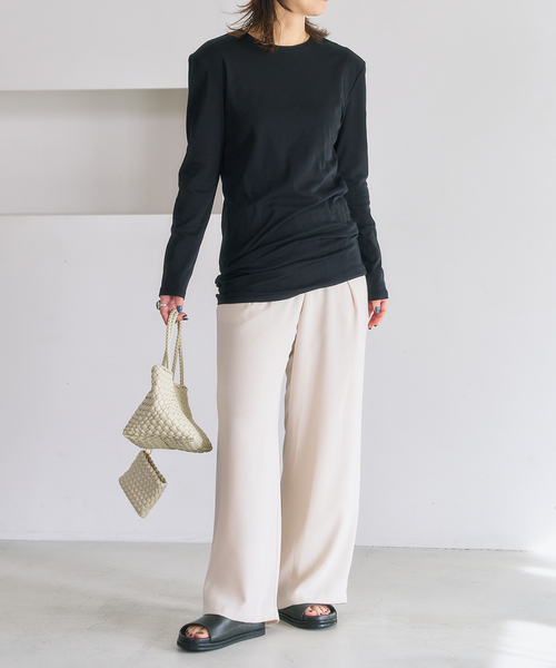 LE TALON（ルタロン）の「レザーハイバンプクロッグ（サンダル・レディース・ブラック系その他/ベージュ・SMALL/MEDIUM/LARGE/X-LARGE）」の10枚目の写真