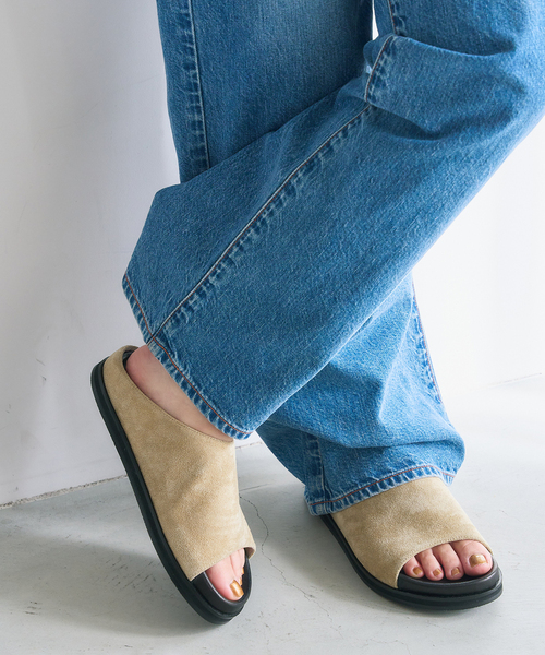 LE TALON（ルタロン）の「レザーハイバンプクロッグ（サンダル・レディース・ブラック系その他/ベージュ・SMALL/MEDIUM/LARGE/X-LARGE）」の21枚目の写真