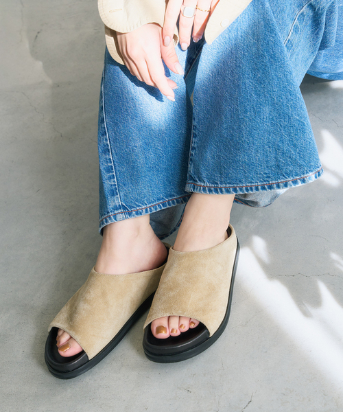 LE TALON（ルタロン）の「レザーハイバンプクロッグ（サンダル・レディース・ブラック系その他/ベージュ・SMALL/MEDIUM/LARGE/X-LARGE）」の22枚目の写真