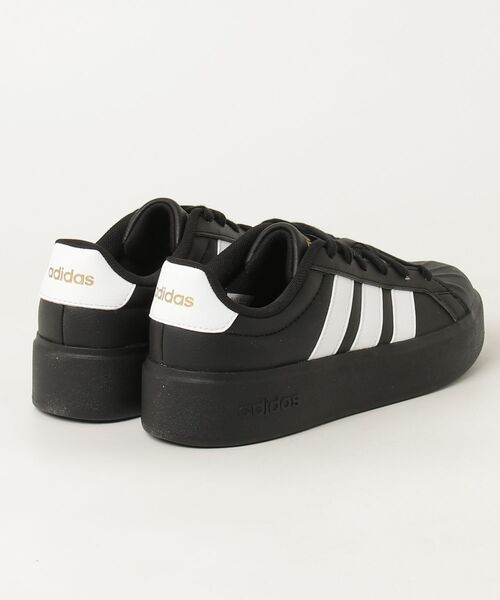 adidas（アディダス）の「アディダス adidas ストリートトーク・ボールド・シューズ（スニーカー・レディース・ブラック・23.0cm/23.5cm/24.0cm/24.5cm/25.0cm）」の2枚目の写真