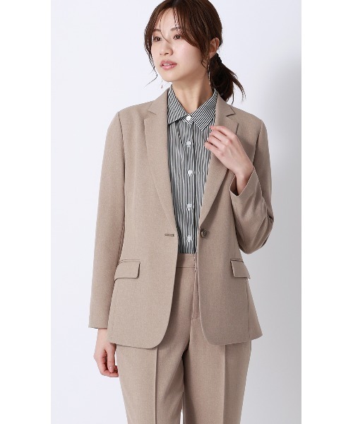 AOYAMA（アオヤマ）の「ロンドンストライプシャツ【長袖】｜通勤＆オフィス｜（シャツ/ブラウス・レディース・ブラック/ブルー・L/M）」の22枚目の写真