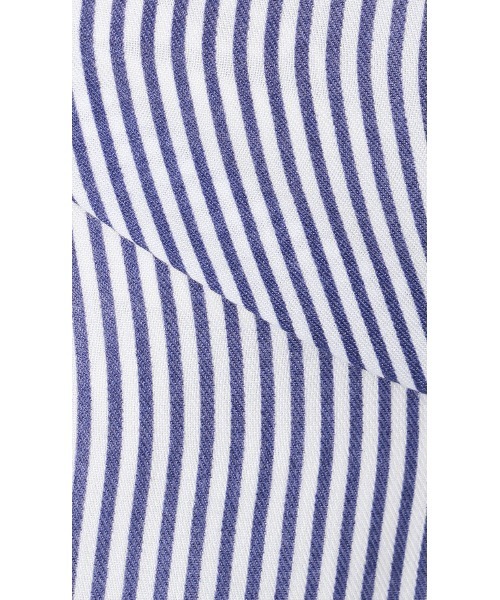 AOYAMA（アオヤマ）の「ロンドンストライプシャツ【長袖】｜通勤＆オフィス｜（シャツ/ブラウス・レディース・ブラック/ブルー・L/M）」の9枚目の写真