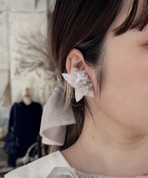 m.soeur | クララとサテンのイヤリング(イヤリング)