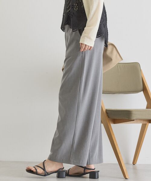 AMERICAN HOLIC（アメリカンホリック）の「【イージーケア】ベイカーリラックスパンツ（その他パンツ・レディース・ブラック/ライトグレー/グレー系その他2/ブルー系その他4/ブラウン・S/L/M）」の8枚目の写真