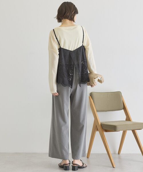 AMERICAN HOLIC（アメリカンホリック）の「【イージーケア】ベイカーリラックスパンツ（その他パンツ・レディース・ブラック/ライトグレー/グレー系その他2/ブルー系その他4/ブラウン・S/L/M）」の12枚目の写真