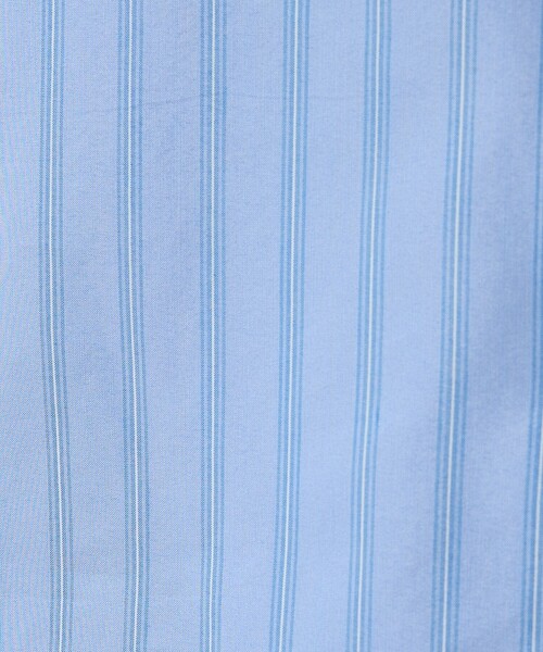 ABAHOUSE（アバハウス）の「エアリーストライプ オーバーサイズ レギュラーカラーシャツ（シャツ/ブラウス・メンズ・サックスブルー/ブルー/グリーン系その他・48/46）」の11枚目の写真