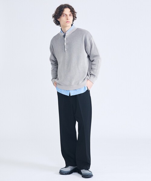 ABAHOUSE（アバハウス）の「エアリーストライプ オーバーサイズ レギュラーカラーシャツ（シャツ/ブラウス・メンズ・サックスブルー/ブルー/グリーン系その他・48/46）」の18枚目の写真