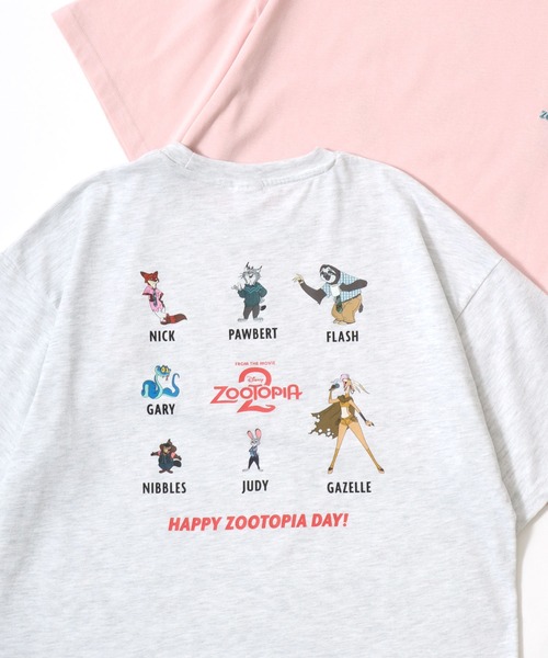 Disney(ディズニー)の「2026SS Disney/ディズニー ミッキー/プーさん/101匹わんちゃん/ベイマックス/ズートピア/スティッチ フロント/バックプリント オーバーサイズ半袖Tシャツ(Tシャツ/カットソー・レディース・ブラック系その他2/グレー系その他2/ピンク系その他3/ブルー系その他4/ブラック系その他3/イエロー系その他2/グリーン系その他4/パープル/ブルー系その他3/グリーン系その他3/ラベンダー/グリーン系その他2/ブルー系その他2/グレー系その他/イエロー系その他/ベージュ系その他/ホワイト系その他3/オレンジ系その他2/ピンク系その他2/ブラック系その他/ホワイト系その他2/オレンジ系その他/アッシュグレー/ブルー系その他/グリーン系その他/ネイビー/イエロー/レッド/ホワイト系その他/パープル系その他/スミクロ/ミント/ホワイト/スカイブルー/オレンジ/ベージュ・L/M)」の12枚目の写真