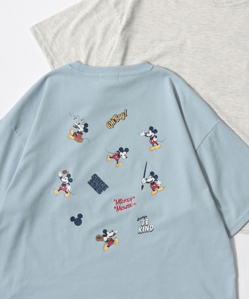 Disney(ディズニー)の「2026SS Disney/ディズニー ミッキー/プーさん/101匹わんちゃん/ベイマックス/ズートピア/スティッチ フロント/バックプリント オーバーサイズ半袖Tシャツ(Tシャツ/カットソー・レディース・ブラック系その他2/グレー系その他2/ピンク系その他3/ブルー系その他4/ブラック系その他3/イエロー系その他2/グリーン系その他4/パープル/ブルー系その他3/グリーン系その他3/ラベンダー/グリーン系その他2/ブルー系その他2/グレー系その他/イエロー系その他/ベージュ系その他/ホワイト系その他3/オレンジ系その他2/ピンク系その他2/ブラック系その他/ホワイト系その他2/オレンジ系その他/アッシュグレー/ブルー系その他/グリーン系その他/ネイビー/イエロー/レッド/ホワイト系その他/パープル系その他/スミクロ/ミント/ホワイト/スカイブルー/オレンジ/ベージュ・L/M)」の22枚目の写真
