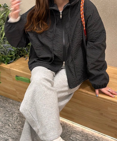【BLACK】チェックタフタ スリットスリーブ ブルゾン SLY | 【LIMITED ITEM】2WAY PUFFER ブルゾン (ブルゾン ) |SHEL'TTER