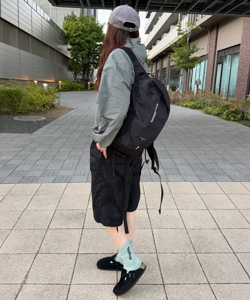 HEILIS(ヘイリス)の「【新色追加】【Chel select】ノルディックチェックジャンパー / ブラック カーキ ファスナー フーディー ダブルジップ アウター ジャケット ブルゾン トップス シティガール ガーリー 韓国 ノームコア ストリート カジュアル カーキグレー グレー 夏服 春服 秋服 冬服 チェック柄 軽量 冷房対策 羽織 UV対策 紫外線対策(ブルゾン・レディース・ブラック・FREE)」の21枚目の写真