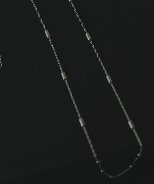 SMELLY（スメリー）の「SMELLY so’　station chain necklace（ネックレス・レディース・シルバー・-）」の3枚目の写真