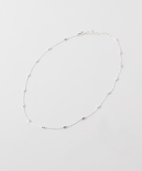 SMELLY（スメリー）の「SMELLY so’　station chain necklace（ネックレス・レディース・シルバー・-）」の6枚目の写真