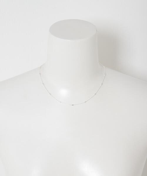 SMELLY（スメリー）の「SMELLY so’　station chain necklace（ネックレス・レディース・シルバー・-）」の7枚目の写真