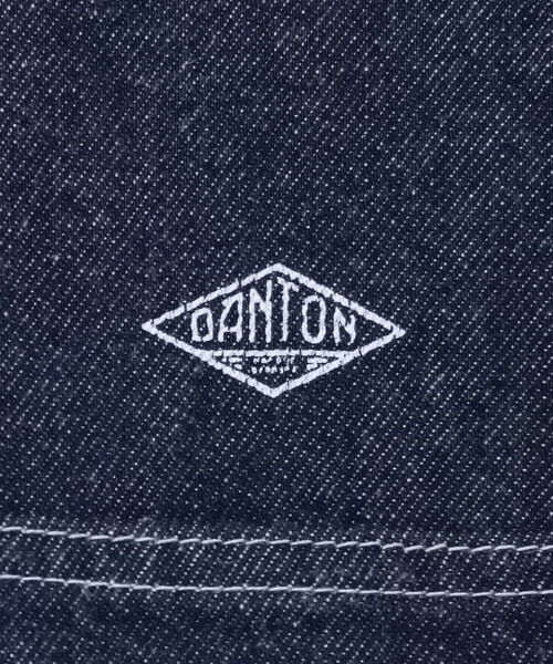 DANTON（ダントン）の「DANTON | 11ozデニム カラーレスジャケットMEN（デニムジャケット・メンズ・ダークインディゴブルー・42/40）」の8枚目の写真