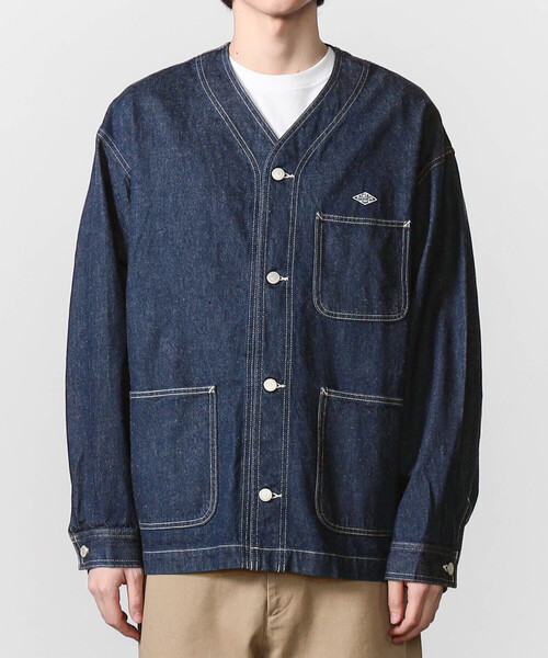 DANTON（ダントン）の「DANTON | 11ozデニム カラーレスジャケットMEN（デニムジャケット・メンズ・ダークインディゴブルー・42/40）」の9枚目の写真