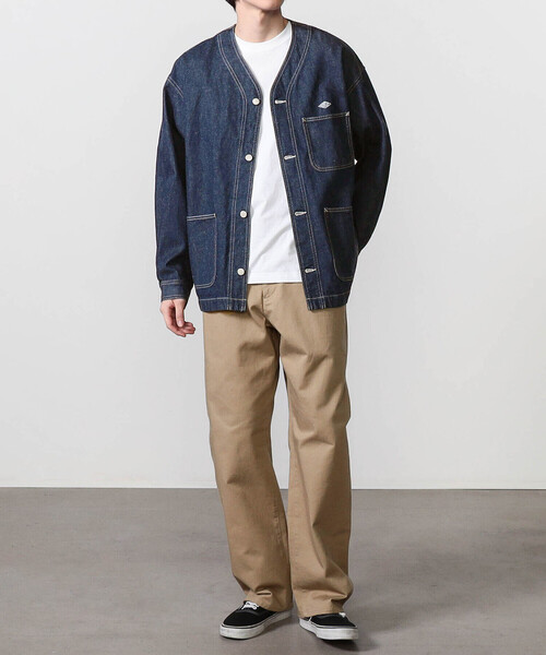 DANTON（ダントン）の「DANTON | 11ozデニム カラーレスジャケットMEN（デニムジャケット・メンズ・ダークインディゴブルー・42/40）」の14枚目の写真