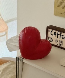 Fun & Daily（ファンアンドデイリー）の「F&D : セラミックレッドハート・ティッシュケース（インテリア雑貨）」