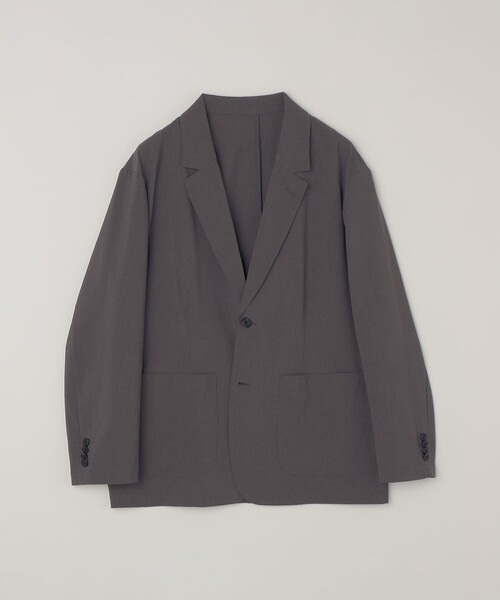 SHIPS any（シップス エニィ）の「SHIPS any:〈吸水速乾〉Rapidry ポケット テーラード ジャケット(セットアップ対応) 26SS◇（テーラードジャケット・メンズ・ブラック/グレー/ブラウン/ネイビー・SMALL/MEDIUM/LARGE）」の22枚目の写真