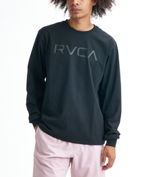 RVCA メンズ STARIGHT WAY LT 長袖サーフTシャツ 【2026年春夏モデル】
