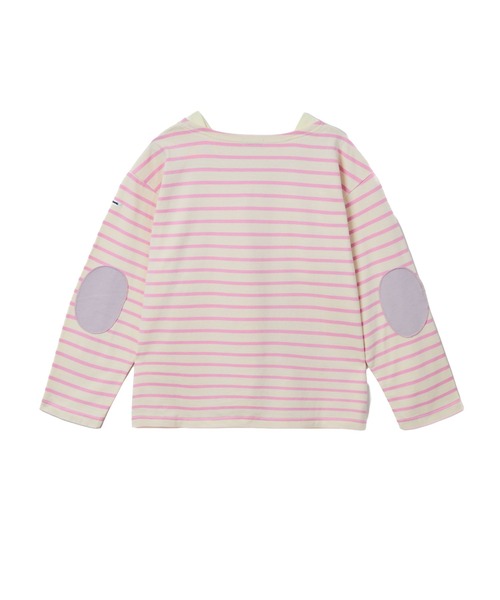 LA MARINE FRANCAISE(マリン フランセーズ)の「【MONT KEMMEL別注】エルボーパッチボーダープルオーバー(Tシャツ/カットソー・レディース・ネイビー系/ブラック系その他/ピンク系/イエロー系その他・FREE)」の21枚目の写真