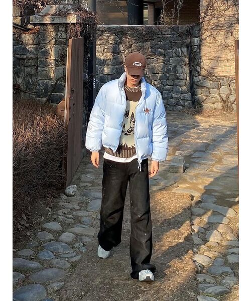 IUGAMAKARAS(イウガマカラス)の「Cat Graphic Distressed Knit (Brown)(ニット/セーター・レディース・その他・1)」の7枚目の写真