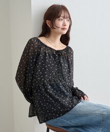 シアーフラワーキャミボレロSET