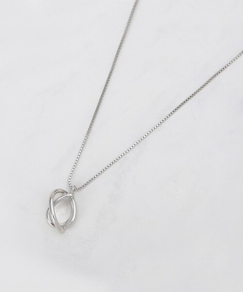 SHOO・LA・RUE（シューラルー）の「【2WAY】クリアパーツネックレス（ネックレス・レディース・ゴールド/ピンクゴールド/シルバー・00）」の2枚目の写真