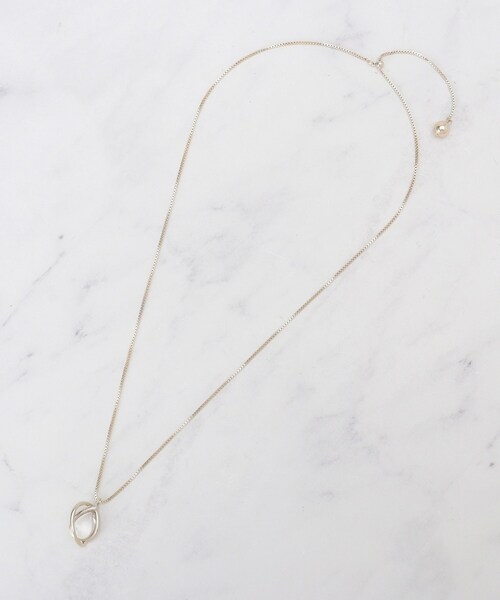 SHOO・LA・RUE（シューラルー）の「【2WAY】クリアパーツネックレス（ネックレス・レディース・ゴールド/ピンクゴールド/シルバー・00）」の6枚目の写真