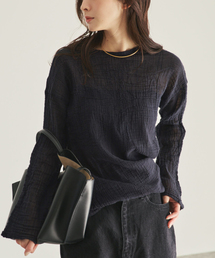 plage | 《WEB限定追加》LES ATELIERS FRANCAIS DE CONFECTION 別注 T-ブラウス(シャツ/ブラウス)