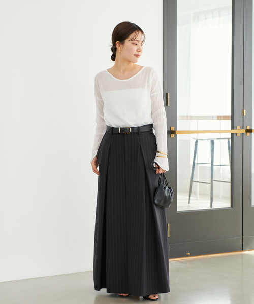 WEB限定追加》LES ATELIERS FRANCAIS DE CONFECTION 別注 T-ブラウス