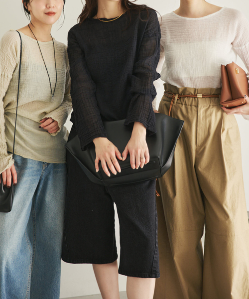 WEB限定追加》LES ATELIERS FRANCAIS DE CONFECTION 別注 T-ブラウス