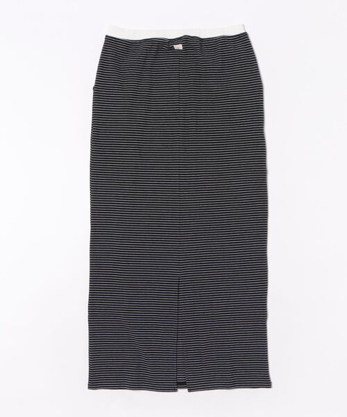 BILLABONG(ビラボン)の「BILLABONG/ビラボン レディース スカート STRIPED RIB LONG SKIRT BG013609(スカート・レディース・ホワイト/ブラック・L/M)」の7枚目の写真