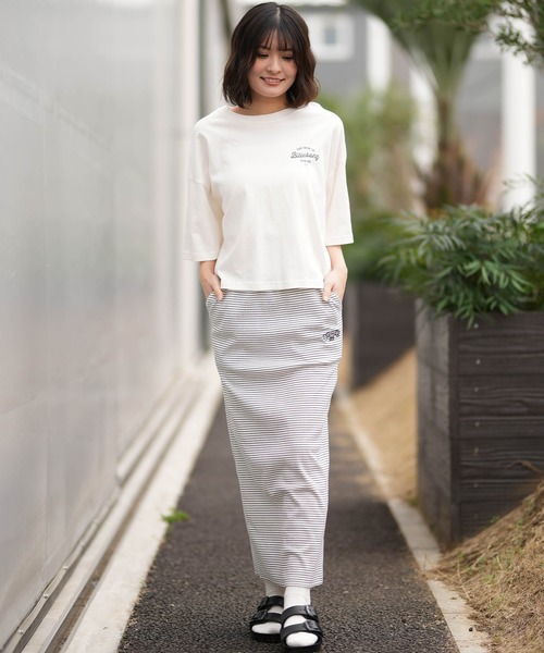 BILLABONG(ビラボン)の「BILLABONG/ビラボン レディース スカート STRIPED RIB LONG SKIRT BG013609(スカート・レディース・ホワイト/ブラック・L/M)」の9枚目の写真