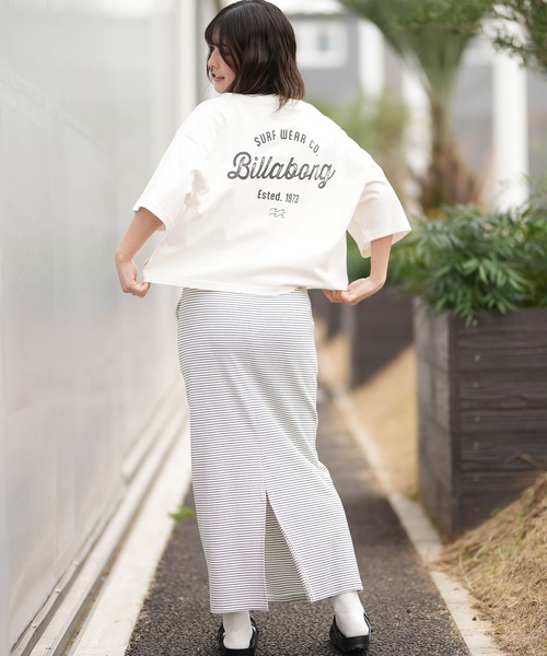 BILLABONG(ビラボン)の「BILLABONG/ビラボン レディース スカート STRIPED RIB LONG SKIRT BG013609(スカート・レディース・ホワイト/ブラック・L/M)」の10枚目の写真