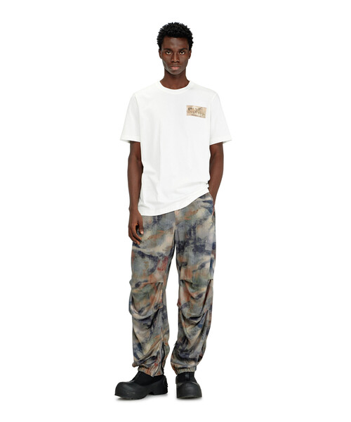 DIESEL(ディーゼル)の「メンズ Tシャツ T-ADJUST-V4(Tシャツ/カットソー・メンズ・オフホワイト/ベージュ系その他・XXX-LARGE/X-LARGE/LARGE/XX-LARGE/MEDIUM/SMALL/X-SMALL)」の7枚目の写真