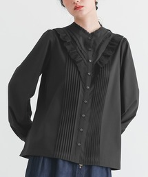 somari imagination | コットンレースピンタックブラウス(シャツ/ブラウス)