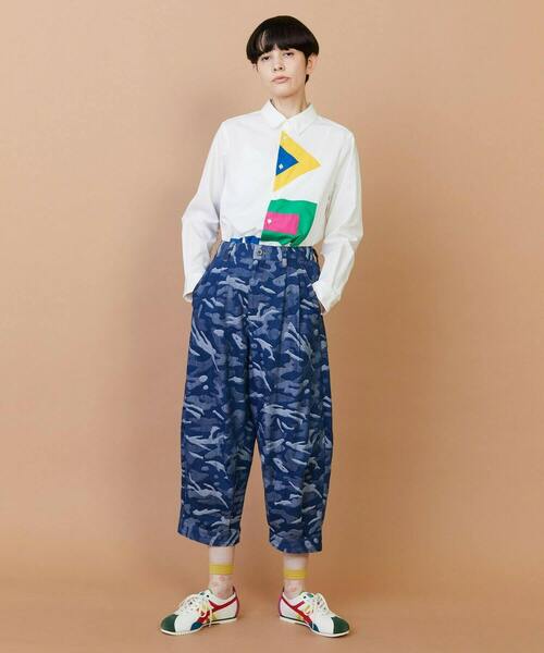 FRAPBOIS(フラボア)の「フラッグシャツ(シャツ/ブラウス・レディース・ホワイト/ブラック・1/2)」の11枚目の写真