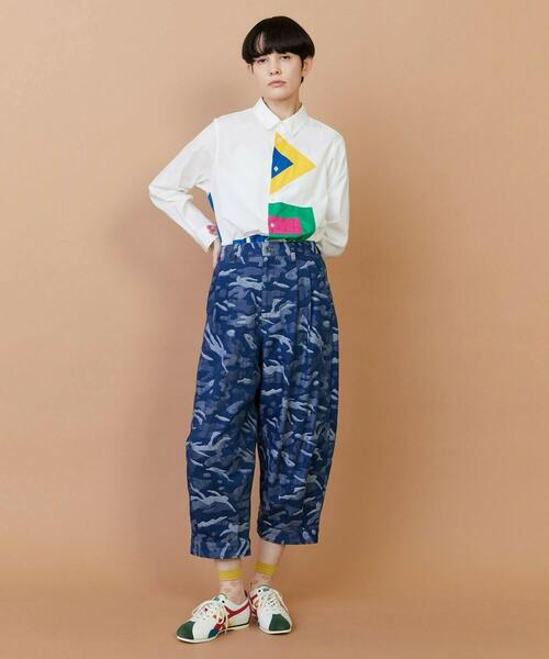 FRAPBOIS(フラボア)の「フラッグシャツ(シャツ/ブラウス・レディース・ホワイト/ブラック・1/2)」の12枚目の写真