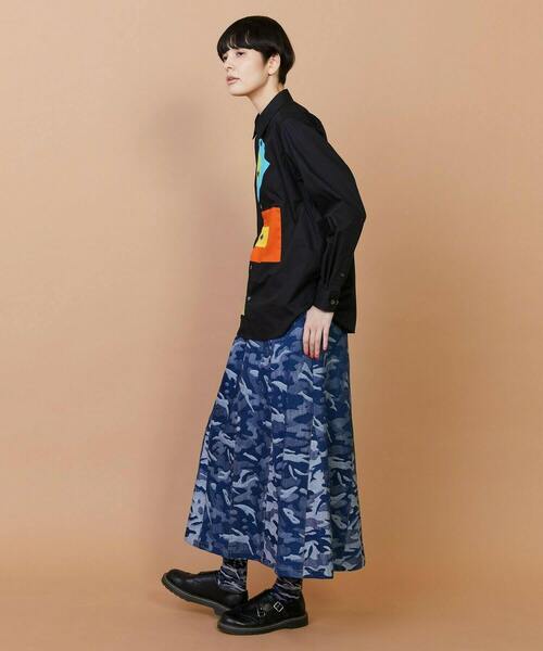 FRAPBOIS(フラボア)の「フラッグシャツ(シャツ/ブラウス・レディース・ホワイト/ブラック・1/2)」の17枚目の写真