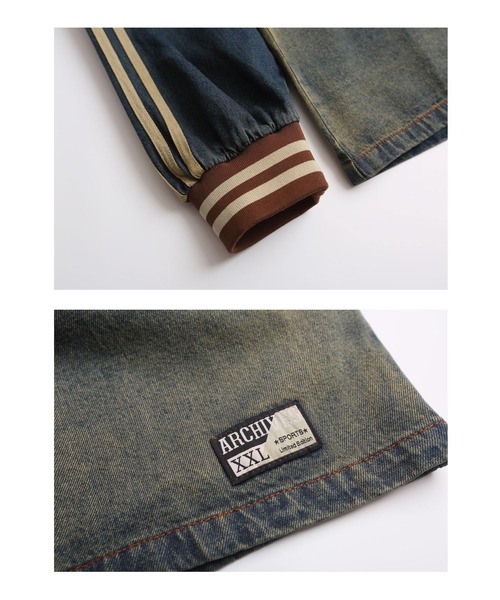 mushwear(マッシュウェア)の「カレッジロゴヴィンテージトップス(Tシャツ/カットソー・メンズ・ブルー・MEDIUM/X-LARGE/LARGE)」の7枚目の写真