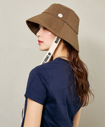 PUBLUX（パブリュクス）の「MARY QUANT × PUBLUX/マリークワント ワンポイント 刺繍 バケットハット　限定展開（ハット）」