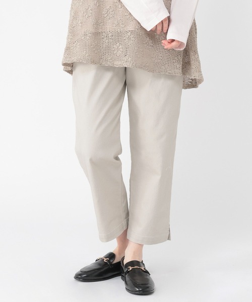 studio CLIP（スタディオクリップ）の「サブリナパンツ[プラスサイズあり]（その他パンツ・レディース・ネイビー/アイボリー/カーキ/ライトブルー/ライトグレー・LARGE/MEDIUM/SMALL/XXX-LARGE/X-LARGE/XX-LARGE）」の11枚目の写真