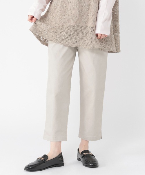 studio CLIP（スタディオクリップ）の「サブリナパンツ[プラスサイズあり]（その他パンツ・レディース・ネイビー/アイボリー/カーキ/ライトブルー/ライトグレー・LARGE/MEDIUM/SMALL/XXX-LARGE/X-LARGE/XX-LARGE）」の12枚目の写真