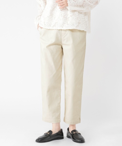 studio CLIP（スタディオクリップ）の「サブリナパンツ[プラスサイズあり]（その他パンツ・レディース・ネイビー/アイボリー/カーキ/ライトブルー/ライトグレー・LARGE/MEDIUM/SMALL/XXX-LARGE/X-LARGE/XX-LARGE）」の19枚目の写真