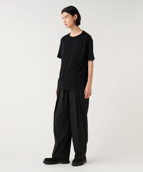 BEAMS HEART(ビームスハート)の「【7/16値下げ】ウール Tシャツ(ユニセックス)(Tシャツ/カットソー・メンズ・ブラック/ネイビー・LARGE/MEDIUM/SMALL)」の11枚目の写真