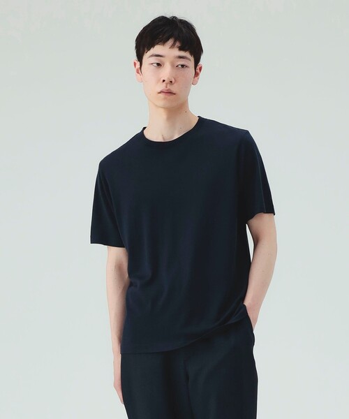 BEAMS HEART(ビームスハート)の「【7/16値下げ】ウール Tシャツ(ユニセックス)(Tシャツ/カットソー・メンズ・ブラック/ネイビー・LARGE/MEDIUM/SMALL)」の18枚目の写真