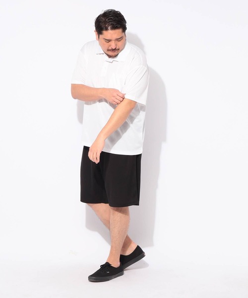 PIMLICO(ピムリコ)の「メッシュ ショートパンツ ハーフパンツ 短パン クールタッチ メンズ 大きいサイズ COOL TOUCH DRY ウエストゴム ショートパンツ PIMLICO ピムリコ(その他パンツ・メンズ・ネイビー/ブラック・X2(4L~5L)/X5(9L~10L)/X1(3L~4L)/X3(6L~7L)/X4(8L~9L))」の6枚目の写真