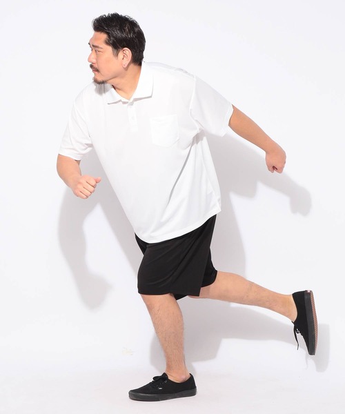 PIMLICO(ピムリコ)の「メッシュ ショートパンツ ハーフパンツ 短パン クールタッチ メンズ 大きいサイズ COOL TOUCH DRY ウエストゴム ショートパンツ PIMLICO ピムリコ(その他パンツ・メンズ・ネイビー/ブラック・X2(4L~5L)/X5(9L~10L)/X1(3L~4L)/X3(6L~7L)/X4(8L~9L))」の8枚目の写真